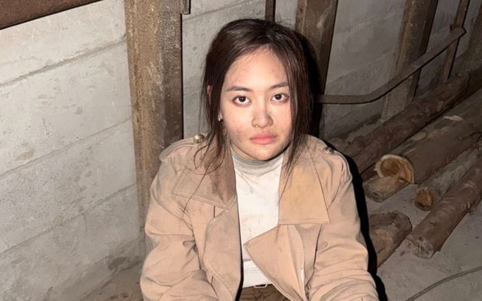 Thùy Anh gặp chấn thương khi đóng phim