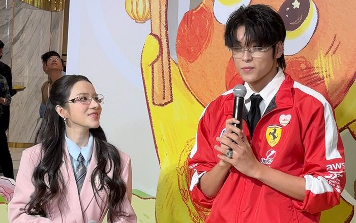 Khoảnh khắc LyLy 'đụng mặt' Vĩnh Đam sau khi đóng phim Trấn Thành đang gây sốt