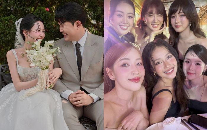 Puka, Khánh Vân và dàn sao lên đồ dự lễ cưới Nhung Gumiho và Andiez Nam Trương