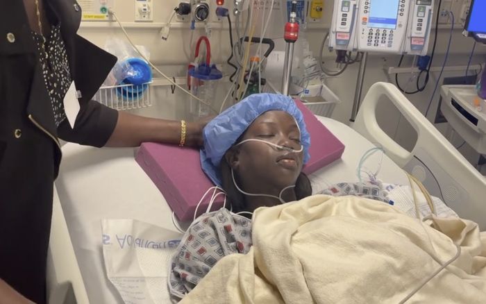 Tình trạng sức khoẻ của nữ người mẫu mắc dị tật phổi bẩm sinh