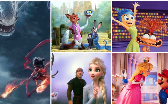Top phim hoạt hình có doanh thu cao nhất mọi thời đại trên toàn cầu