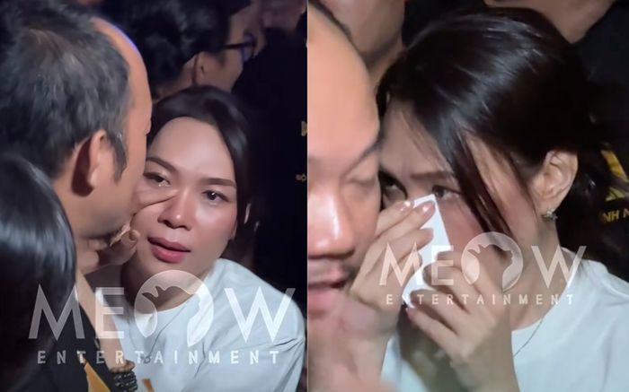 Khoảnh khắc hiếm hoi Mỹ Tâm rơi nước mắt