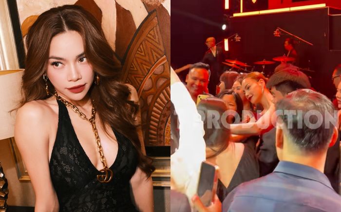 Phản ứng của Hồ Ngọc Hà khi được khán giả săn đón vào lúc nửa đêm