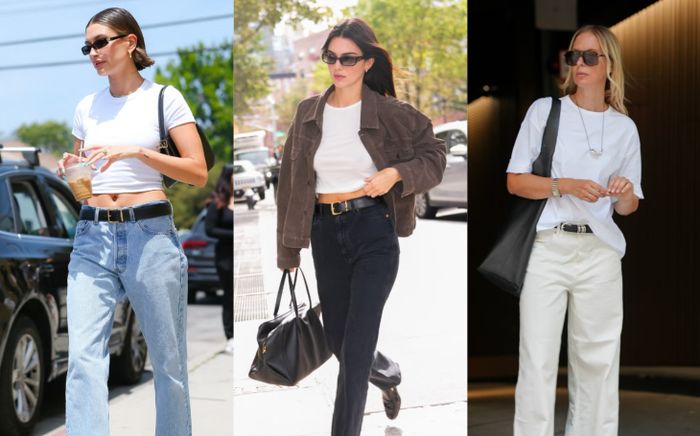 9 cách phối đồ sành điệu cùng áo phông trắng