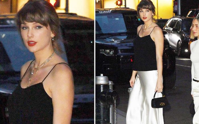 Taylor Swift diện đồ trắng như cô dâu giữa đêm New York