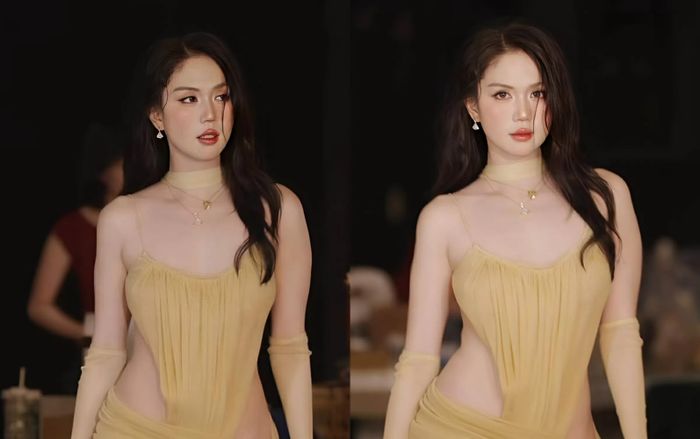 Ngọc Trinh diện váy xuyên thấu, vẻ đẹp căng tràn khó rời mắt