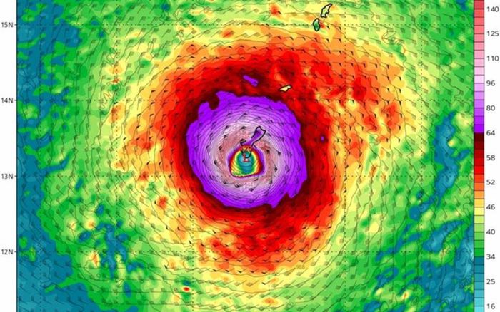Xuất hiện siêu bão đầu tiên năm 2026, đang tăng cấp chóng mặt