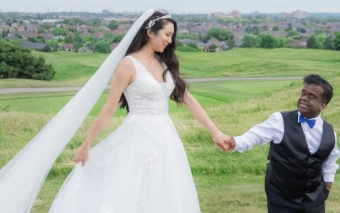 Kỹ sư cao 1m20 cưới 'chân dài' 1m63, bí mật 5 chữ khiến ai cũng bất ngờ