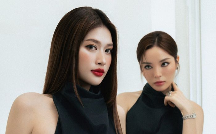 Kỳ Duyên và Thiên Ân diện đồ đôi tình tứ