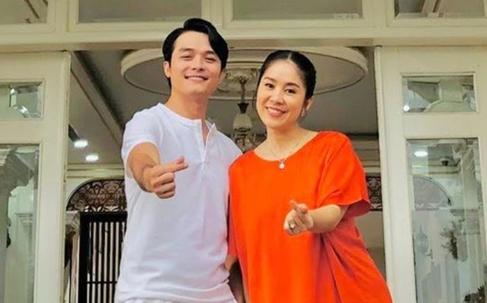Lê Phương công khai sánh đôi cùng Lê Minh Thành