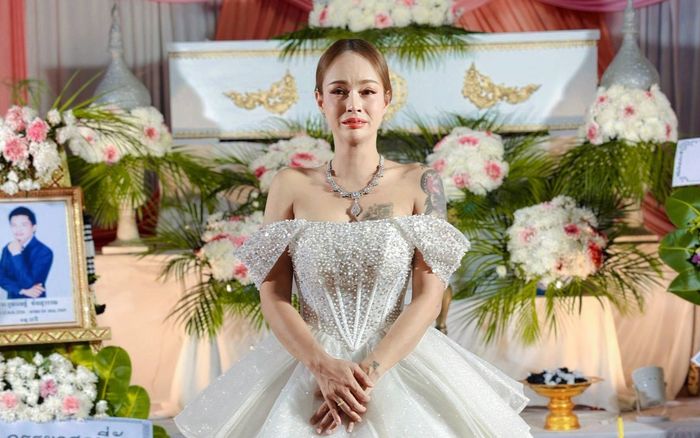 Ngày cưới hóa tang lễ, cô dâu khóc nức nở tiễn đưa chú rể