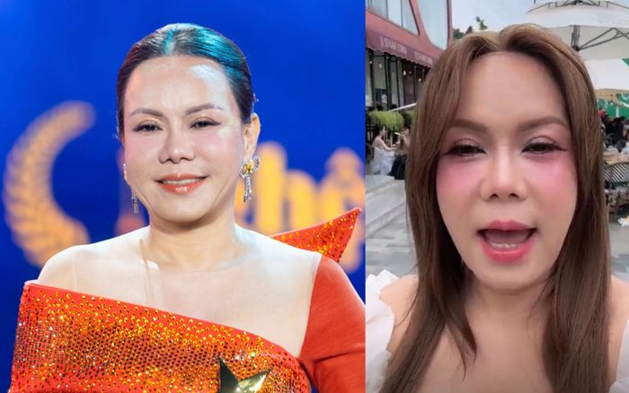 Dụi mắt nhiều lần mới nhận ra Việt Hương