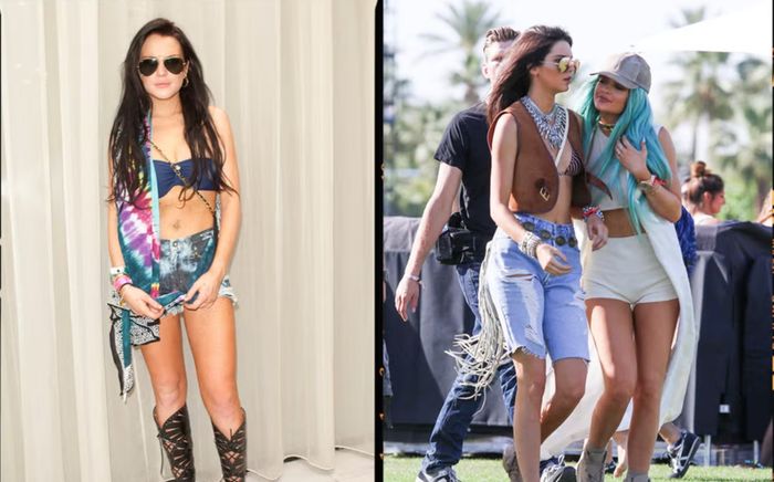 15 bộ trang phục kinh điển tại Coachella