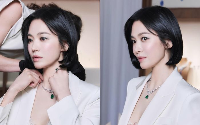 Song Hye Kyo gây xao xuyến với loạt ảnh đối lập