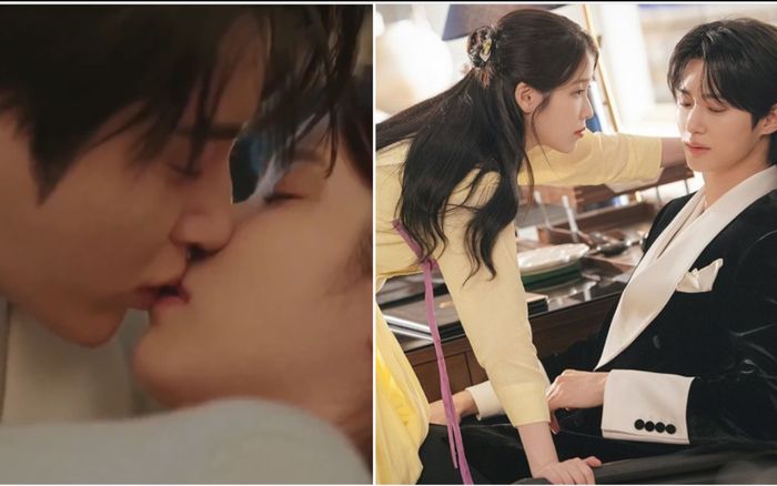 Cảnh hôn của IU và Byeon Woo Seok giúp rating phim lên tới đỉnh
