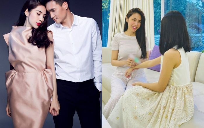 Lối giáo dục con gái của vợ chồng Công Vinh - Thuỷ Tiên