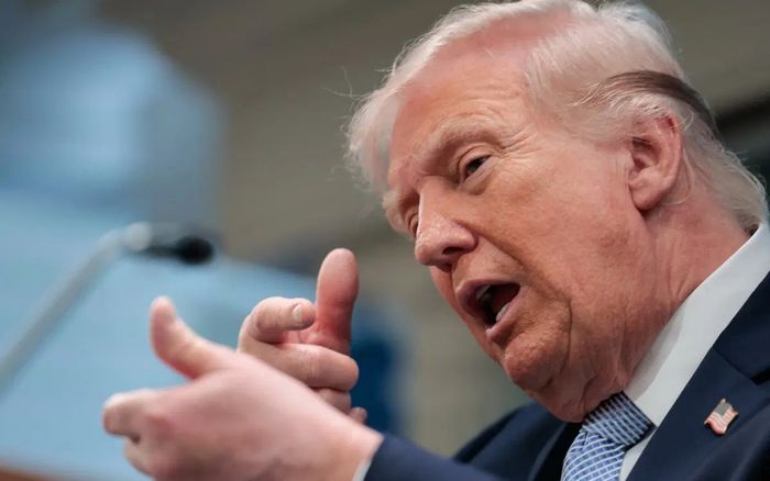 Trump gây chú ý khi gọi eo biển Hormuz là 'eo biển Trump' trên mạng xã hội