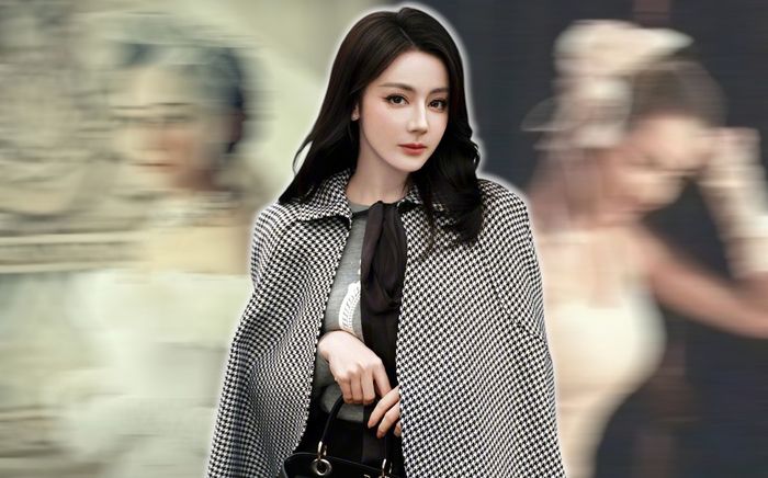 Xôn xao ảnh Địch Lệ Nhiệt Ba mặc váy cưới