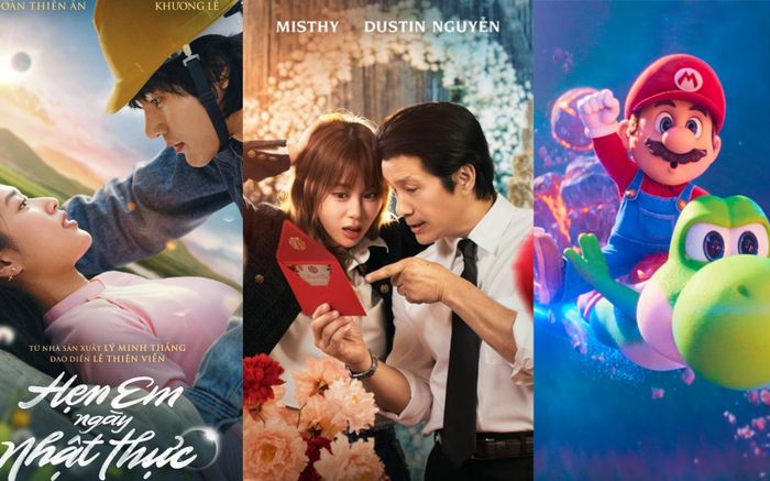 3 bộ phim đang dẫn đầu phòng vé Việt đầu tháng 4/2026