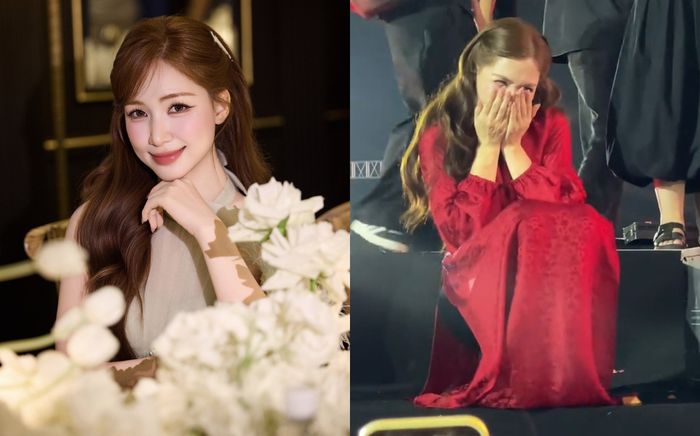 Khán giả phản ứng với khoảnh khắc Hòa Minzy ngồi xổm giao lưu trên sân khấu