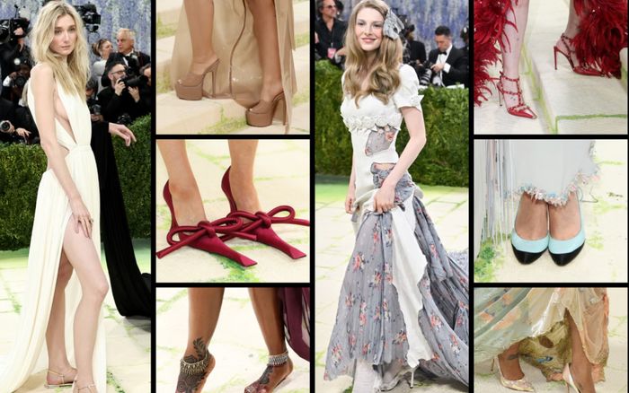 Những mẫu giày nổi bật nhất tại Met Gala 2026
