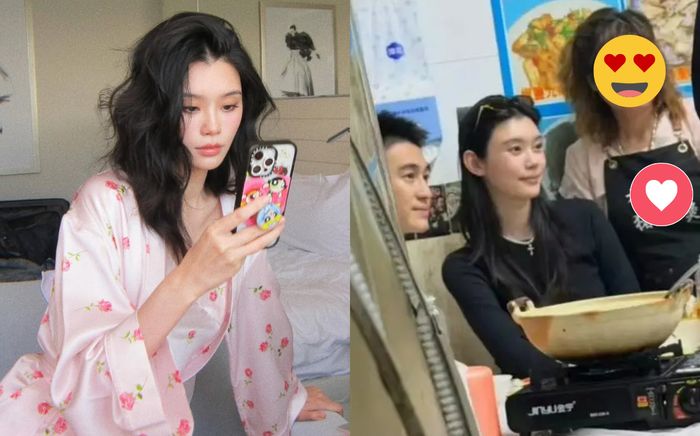 Ảnh đời thường của siêu mẫu Hề Mộng Dao bên chồng doanh nhân gây chú ý