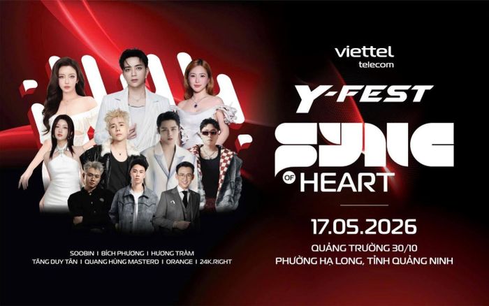 Soobin, Bích Phương cùng dàn nghệ sĩ "triệu view" sẵn sàng khuấy động Y-Fest Quảng Ninh