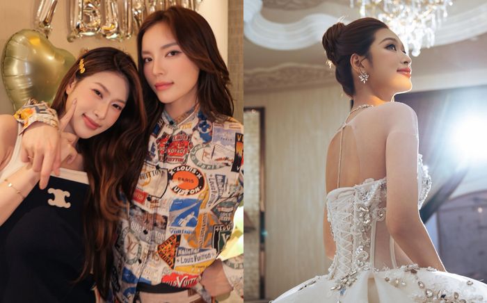 Kỳ Duyên phản ứng khi Thiên Ân mặc váy cưới