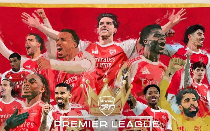 Arsenal vô địch Ngoại hạng Anh sau 22 năm chờ đợi
