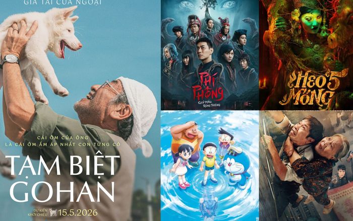 Cục diện phòng vé ngày 20/5: Phim ngoại chiếm sóng, Phí Phông bám trụ top 5
