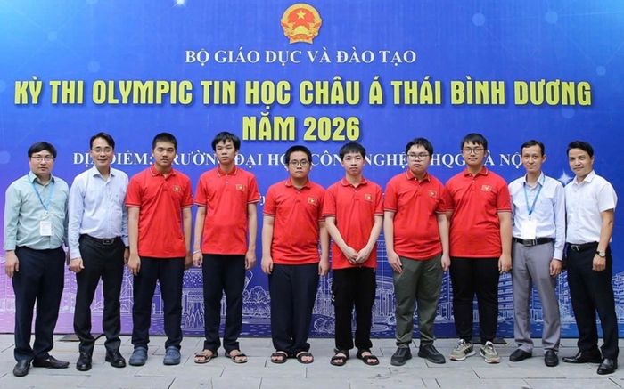 Việt Nam gây ấn tượng tại Olympic Tin học Châu Á 2026: 6/6 học sinh giành huy chương, đứng top đầu toàn đoàn