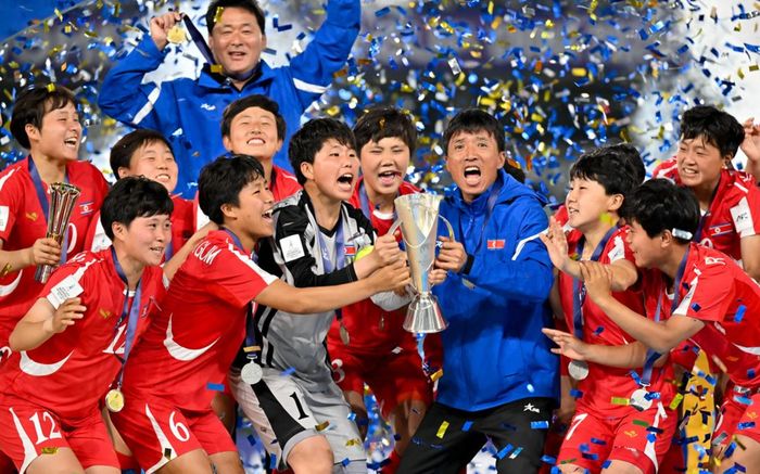 Triều Tiên thống trị U17 châu Á 2026