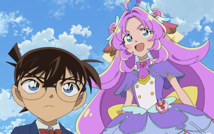 Conan bắt tay Precure phá án dịp kỷ niệm 30 năm