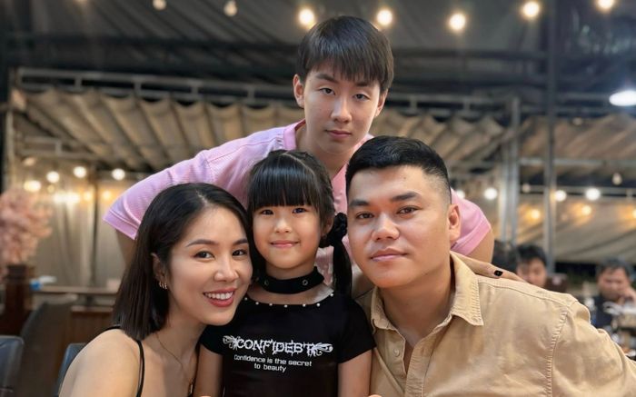 Lê Phương hạnh phúc mừng sinh nhật chồng