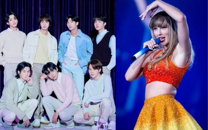 Taylor Swift không thể vượt qua BTS