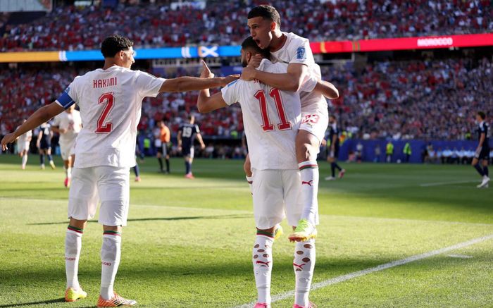 Bàn thắng nhanh nhất World Cup 2026 giúp Morocco hạ Scotland