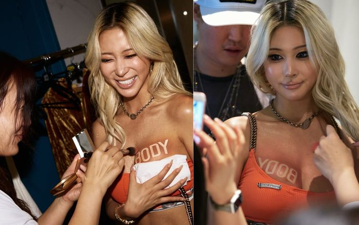 Hình ảnh hậu trường nóng 'bỏng mắt' của Dayoung khiến fan 'dậy sóng'