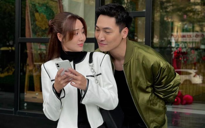 Huyền Lizzie gặp lại 'người tình' trên màn ảnh