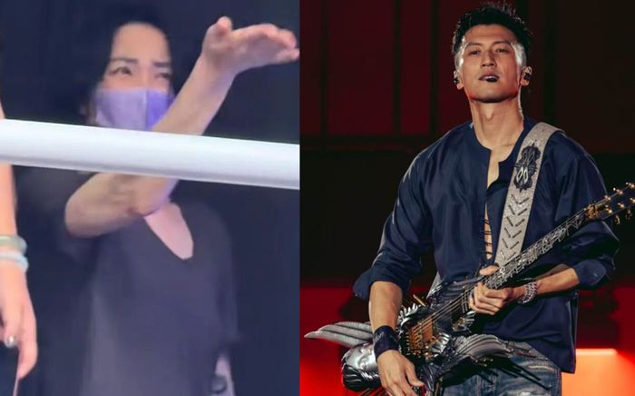 Vương Phi âm thầm đến xem Tạ Đình Phong biểu diễn, hành động ngọt ngào gây sốt