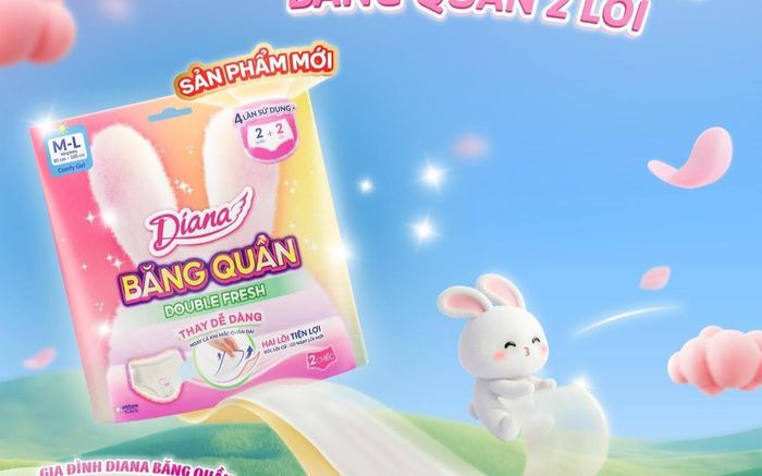Tại sao Diana băng quần 2 lõi Double Fresh phù hợp cho những ngày hè di chuyển nhiều?