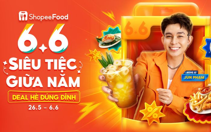 Đập tan cơn nóng ngày hè bằng tuyệt chiêu “hạ nhiệt” từ ShopeeFood 6/6