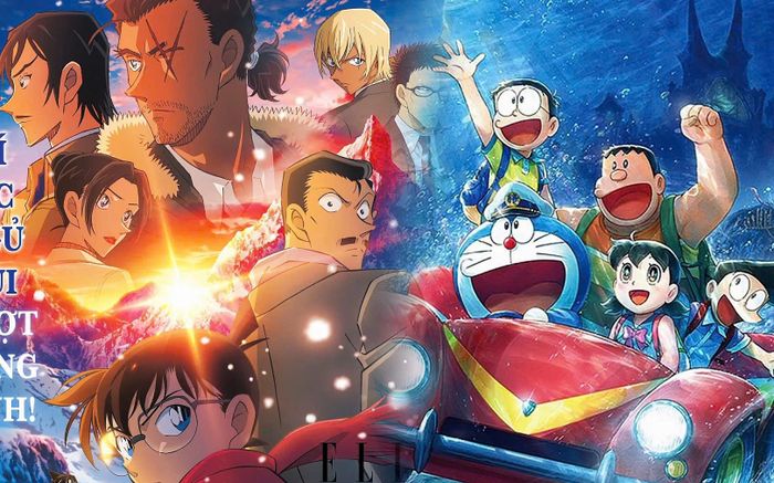Doraemon vượt mặt Conan