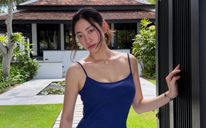 Lương Thùy Linh tự tin để mặt mộc, 'thả dáng' quyến rũ ở Hội An