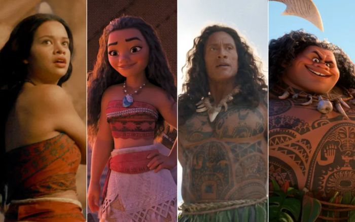 Moana live-action và hoạt hình gốc: Diện mạo đời thực có gây thất vọng ?