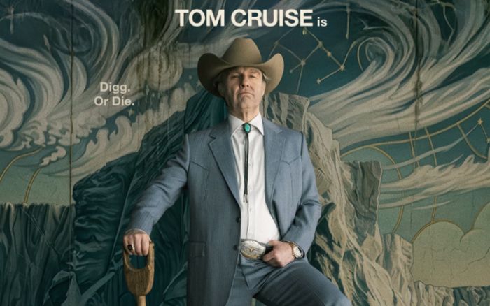Tom Cruise gây sốt với tạo hình mới trong phim Digger