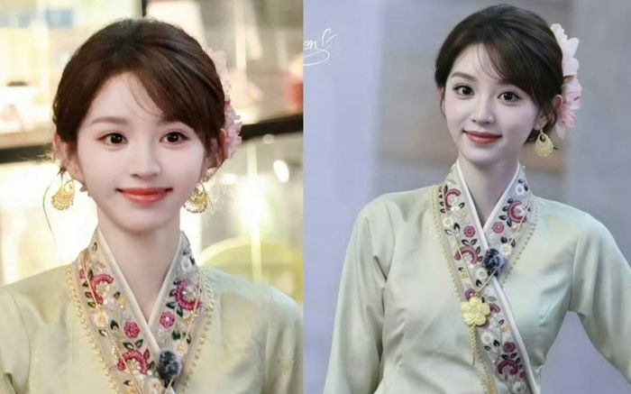Điền Hi Vi gây sốt với tạo hình công chúa dân tộc ngọt ngào
