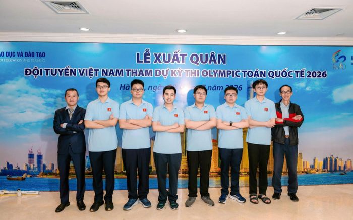 Đội tuyển Việt Nam xếp thứ 5 tại Olympic Toán học quốc tế năm 2026