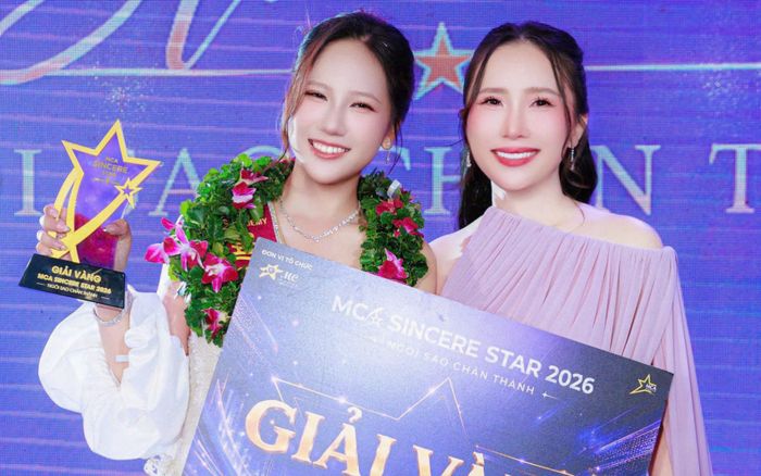 Trưởng BTC MC Sincere Star Hoài Hương: 'AI có thể thay thế giọng nói, nhưng không thể thay thế sự chân thành'