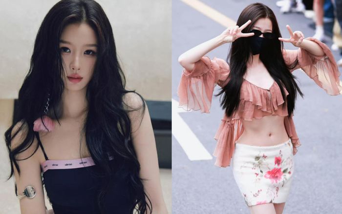 Ngu Thư Hân diện áo croptop khoe vòng eo 'con kiến' hút mắt