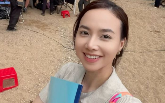 Đinh Ngọc Diệp báo tin vui